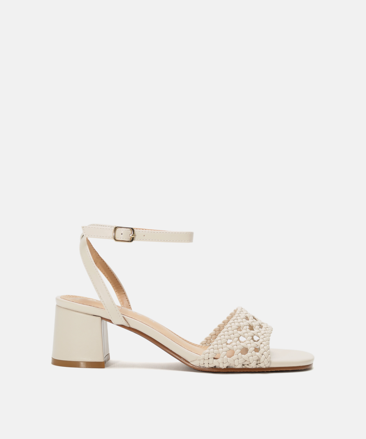 Sandalia tac&oacute;n trenzada image number null